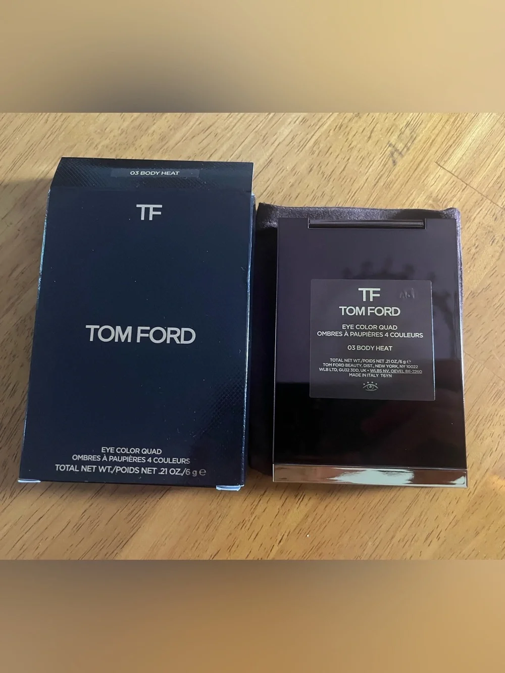 Tom Ford Color Quad Eyeshadow - 03 Body Heat BNB .21oz./6g